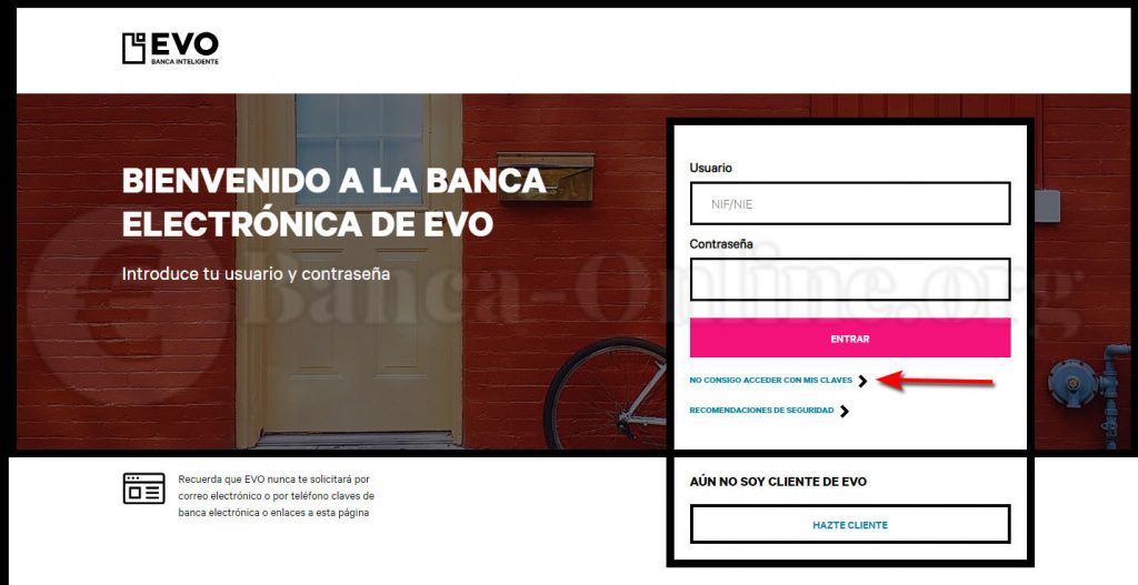 EVO Banco Banca Online