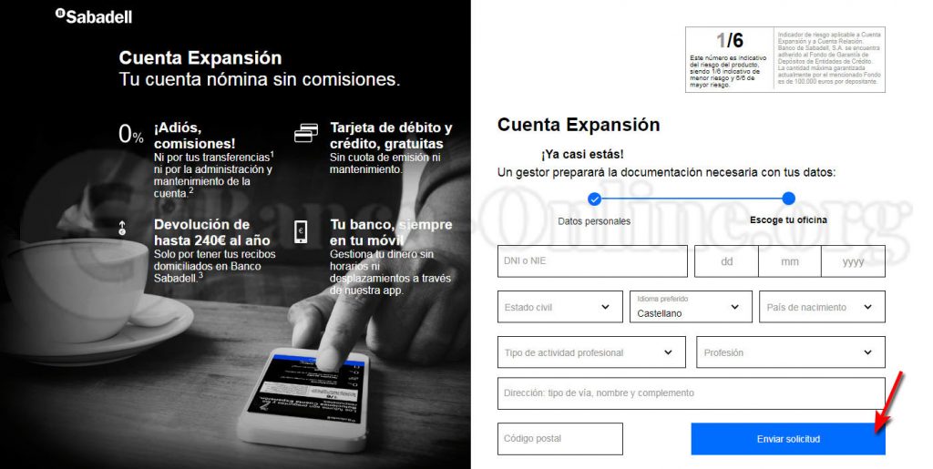 Banco Sabadell Banca Online